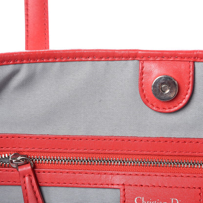Christian Dior Coated Canvas Cannage Medium Panarea Tote Pink 8 of 10