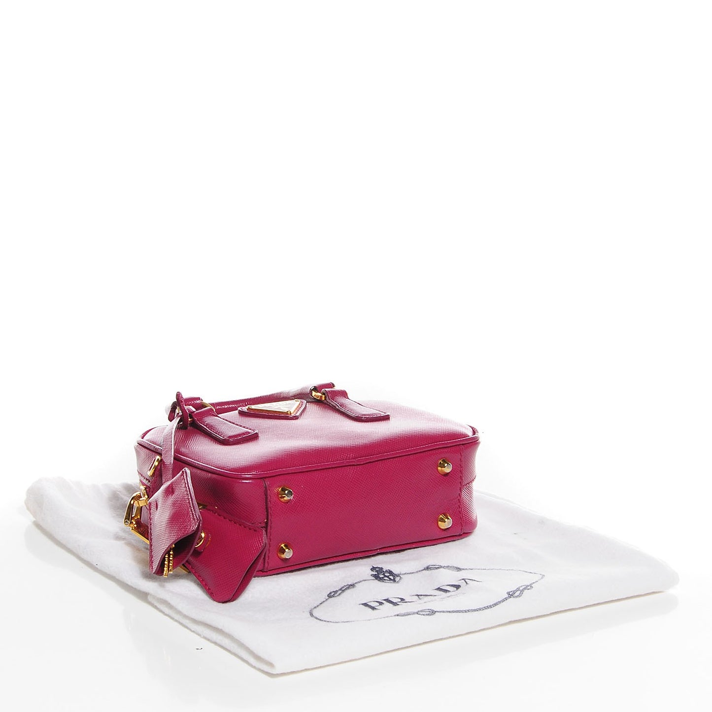Saffiano Lux Mini Crossbody Peonia