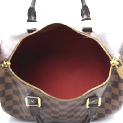 Louis Vuitton Damier Ebene Speedy Bandouliere 30 5 of 16