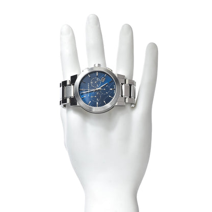 Burberry Stainless Steel 42mm Chronograph Quartz Watch Blue BU9354 2 of 6