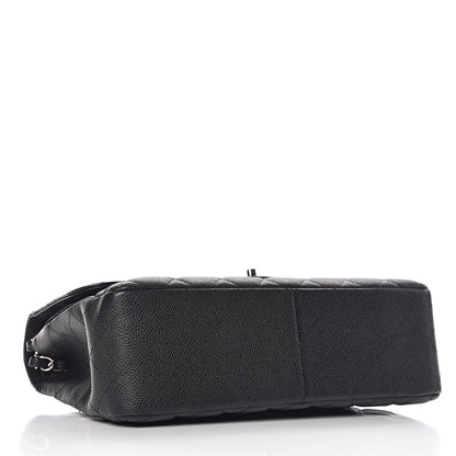 Chanel Caviar Quilted Jumbo Double Flap Black 4 of 9