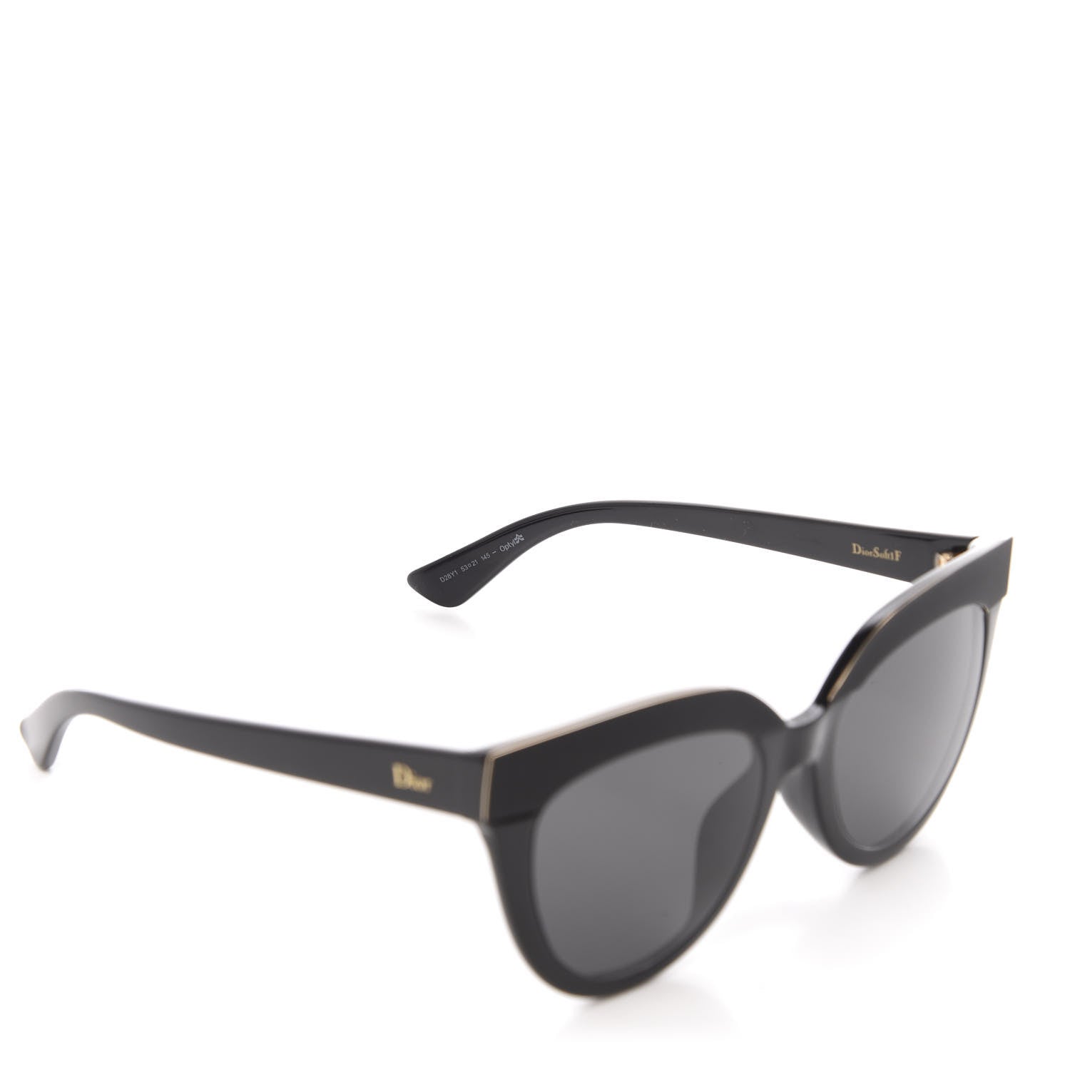 Christian Dior Soft 1F Sunglasses Black 8 of 10