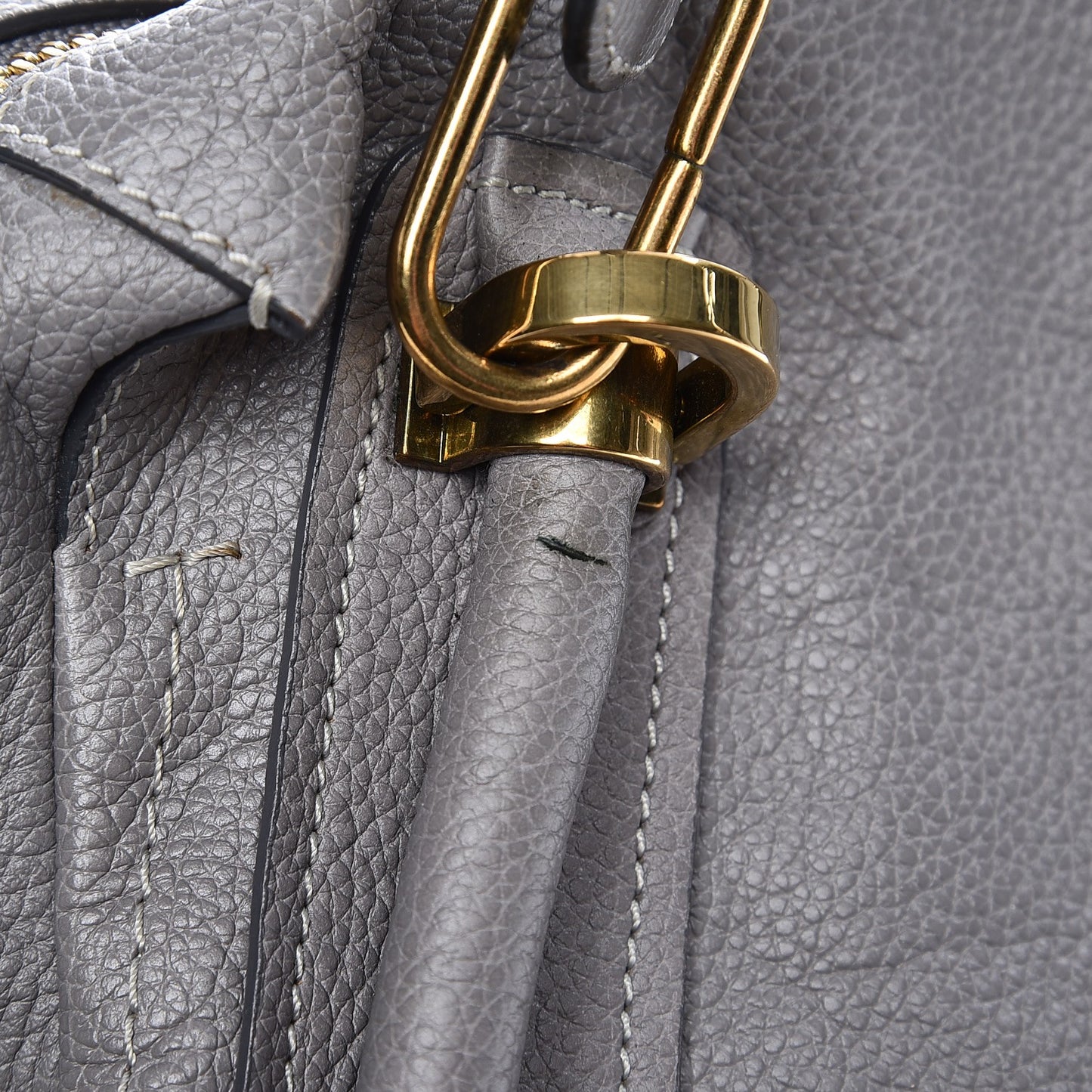 Calfskin Medium Paraty Cashmere Grey