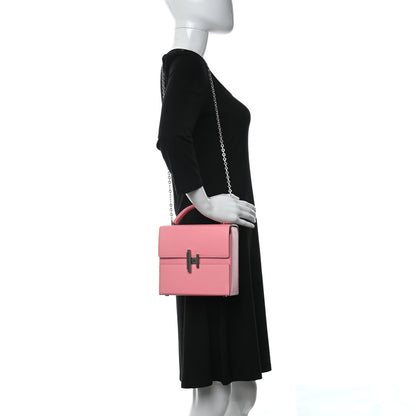 Hermes Epsom Cinhetic Boxy Top Handle Bag Rose Confetti 2 of 12