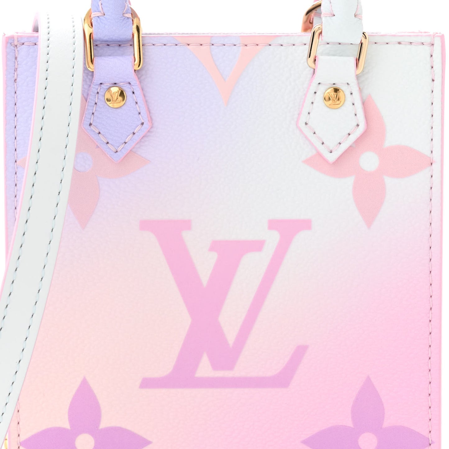 Monogram Giant Spring In The City Petit Sac Plat Sunrise Pastel