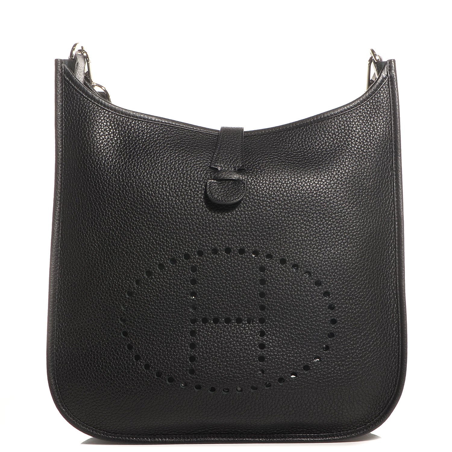 Hermes Taurillon Clemence Evelyne III GM Black 1 of 16