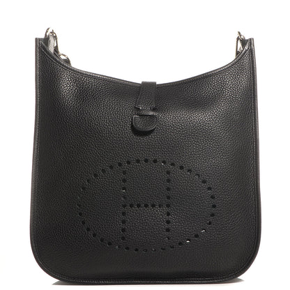 Hermes Taurillon Clemence Evelyne III GM Black 1 of 16