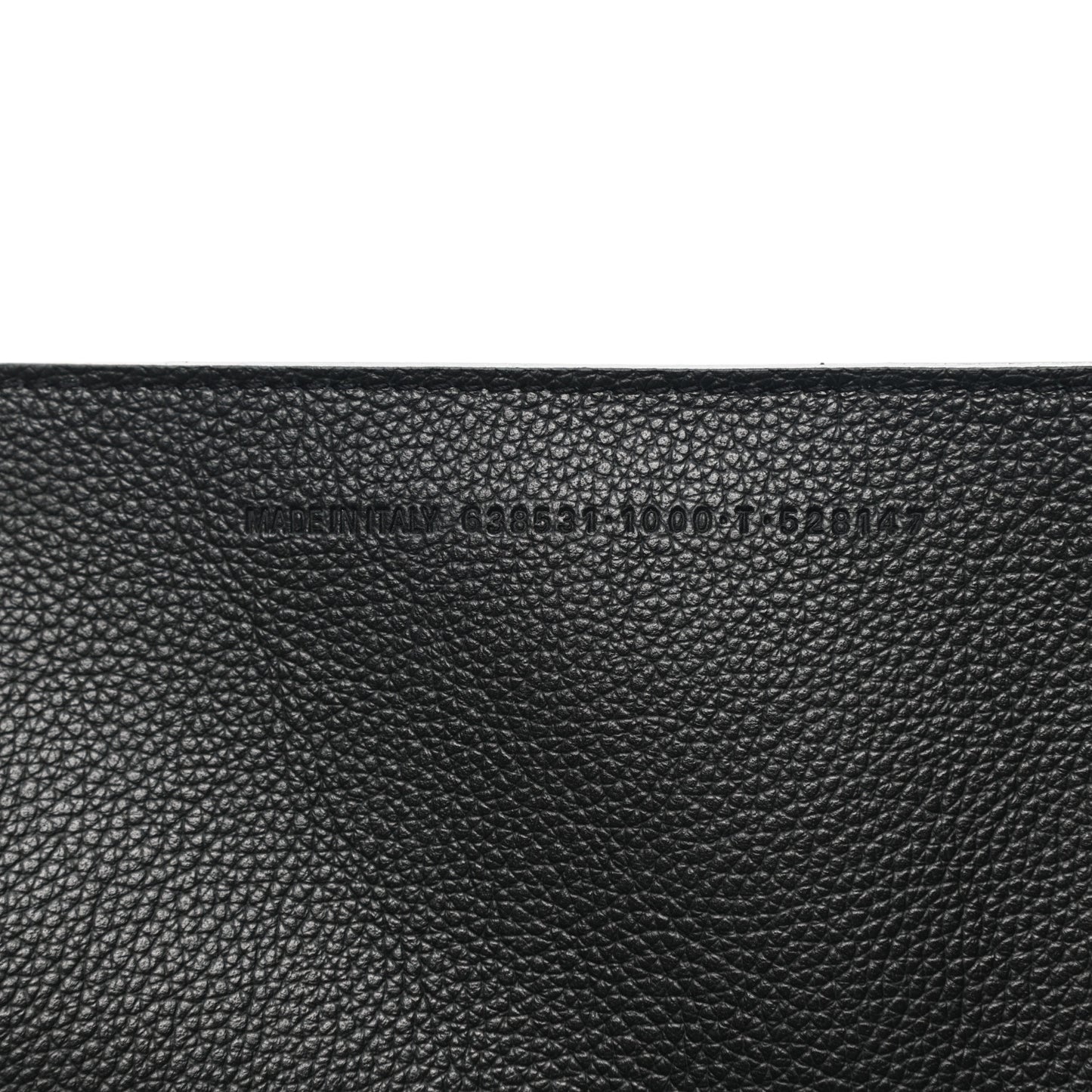 Grained Calfskin Neo Classic Black Hardware Large Top Handle Bag Black