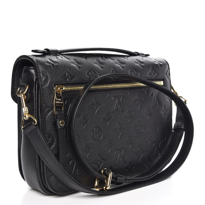 Louis Vuitton Empreinte Pochette Metis Black 3 of 7