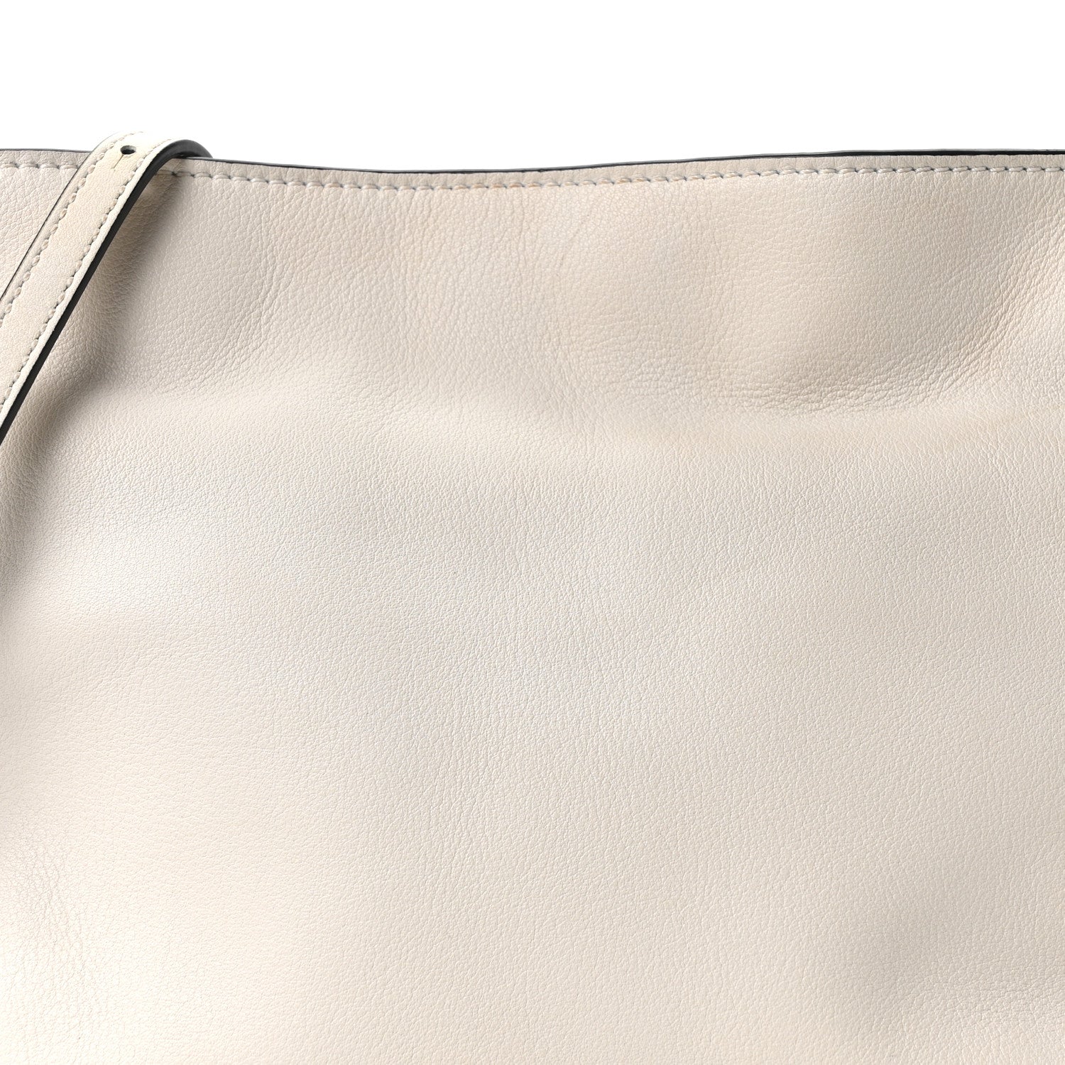 Loewe Calfskin Mini Flamenco Knot Clutch Soft White 7 of 9