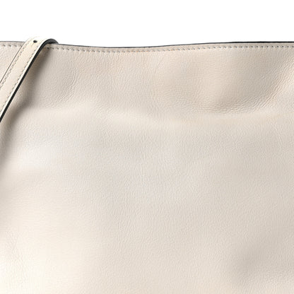 Loewe Calfskin Mini Flamenco Knot Clutch Soft White 7 of 9