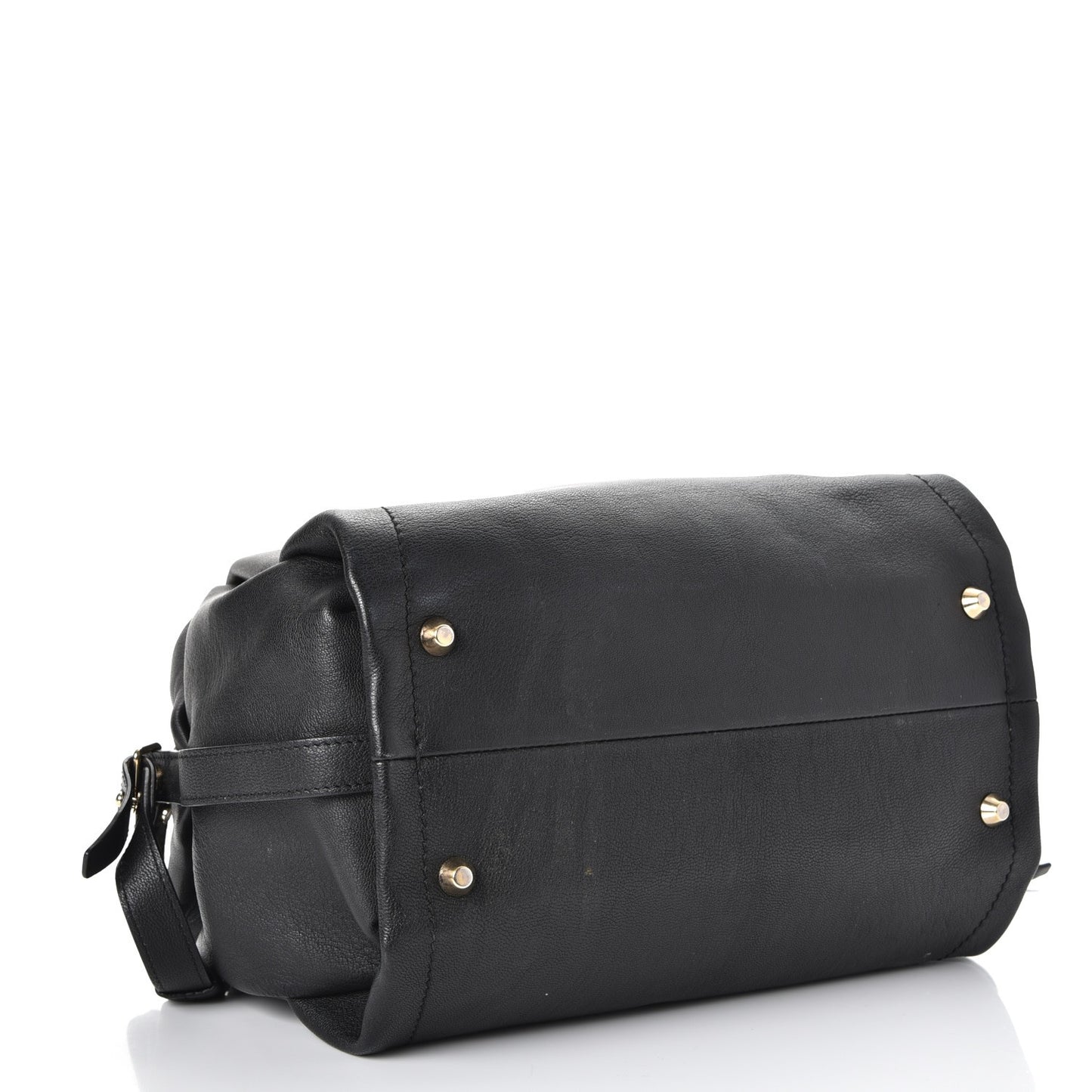 Goatskin Trilogy Bowling Bag Black