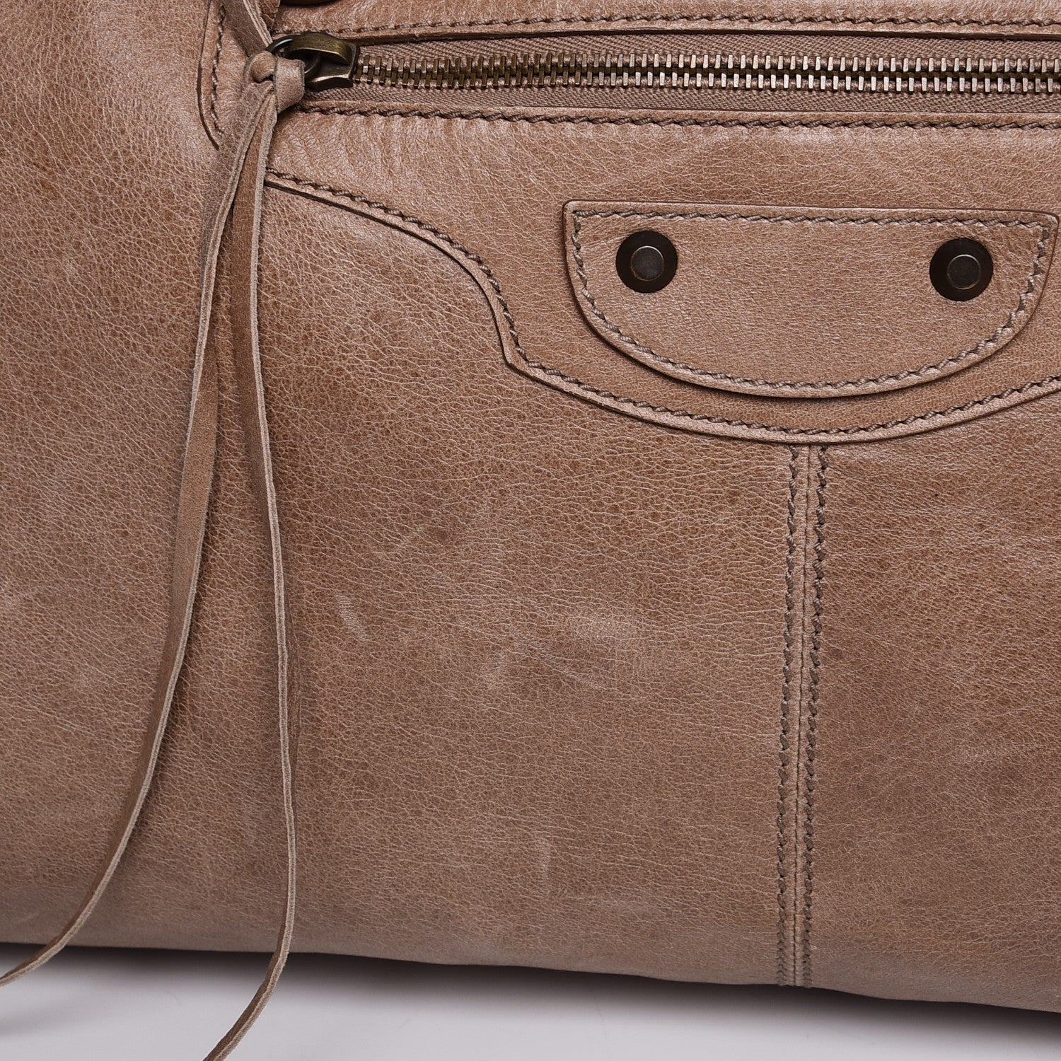 Balenciaga Agneau Classic Hardware Weekender Seigle 12 of 19