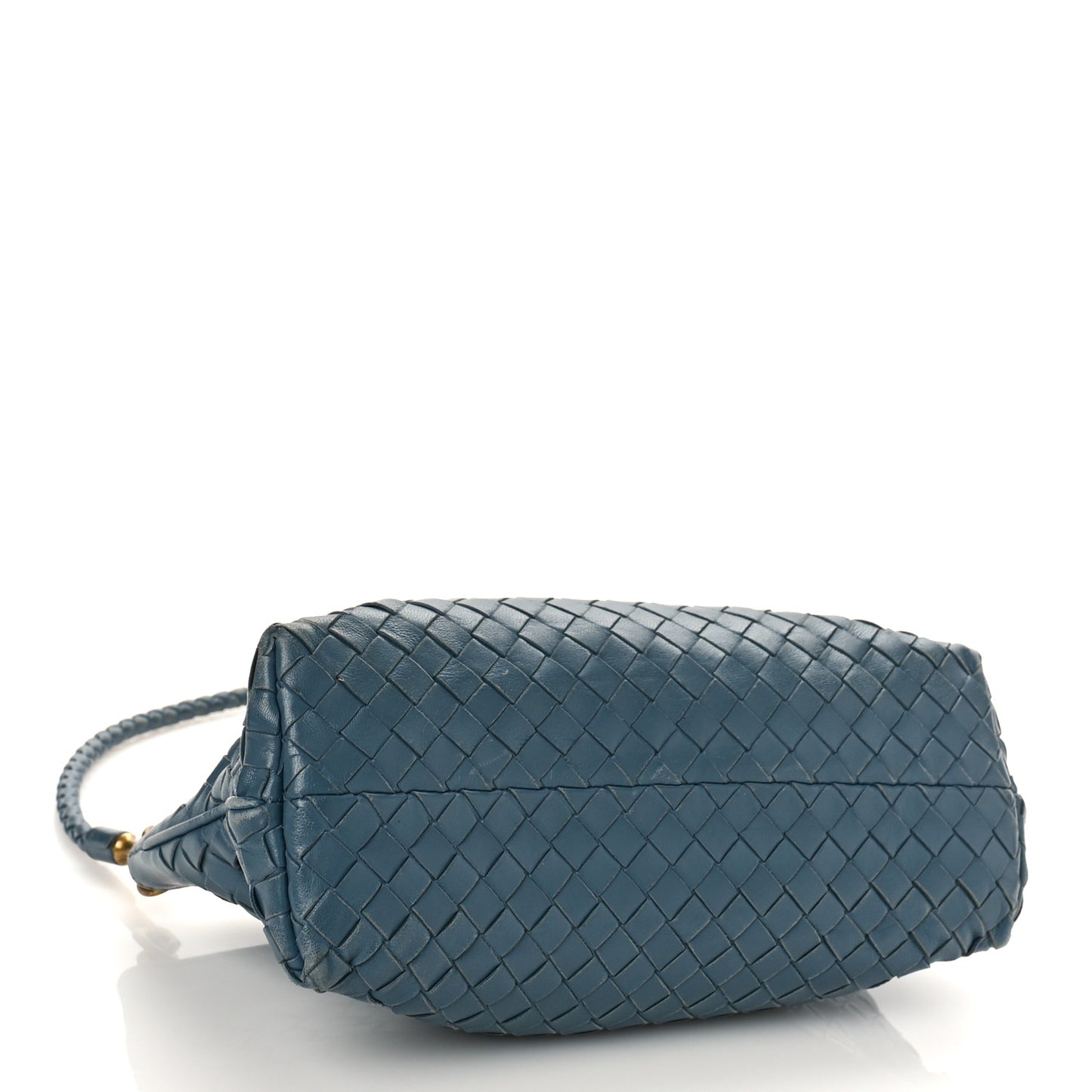 Nappa Intrecciato Mini Shoulder Bag Krim