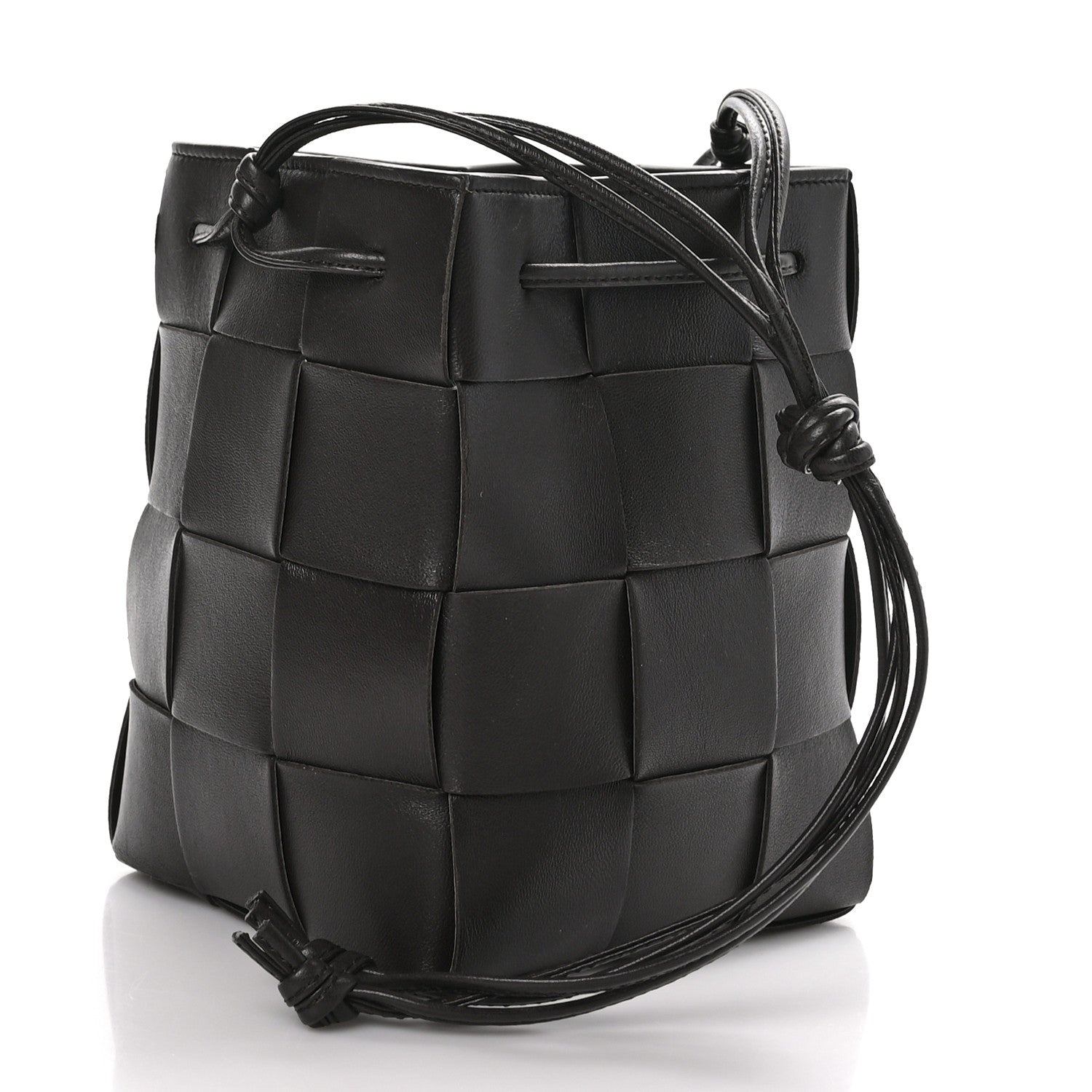 Bottega Veneta BOTTEGA VENETA Nappa Maxi Intrecciato Cassette Bucket Bag Fondant 3 of 10
