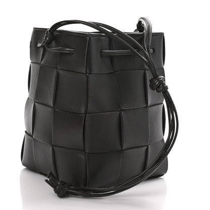 Bottega Veneta BOTTEGA VENETA Nappa Maxi Intrecciato Cassette Bucket Bag Fondant 3 of 10