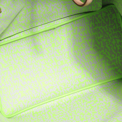Louis Vuitton Monogram Graffiti Neverfull GM Green 5 of 7