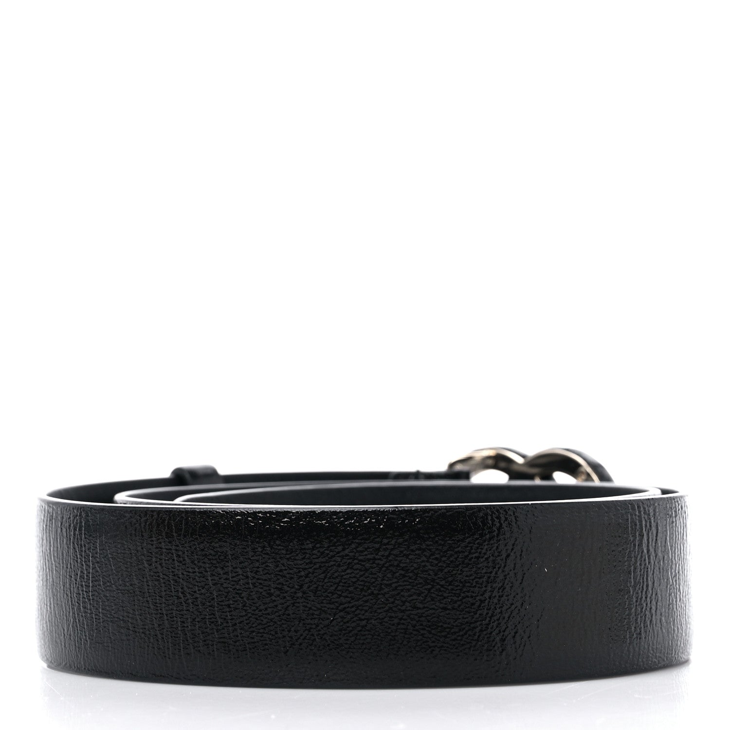 Chanel Patent Calfskin CC Belt 80 32 Black 2 of 8