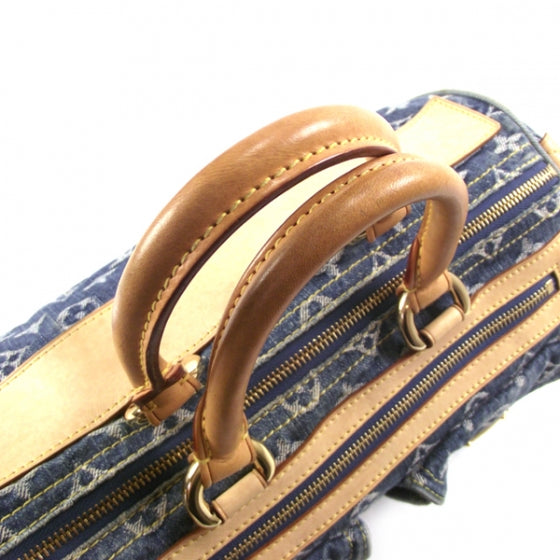 Louis Vuitton Monogram Denim Neo Speedy Blue 6 of 9