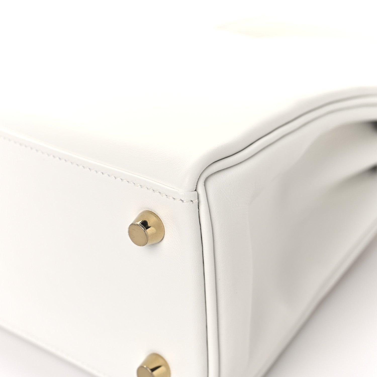 Hermes Swift Kelly Retourne 25 New White 12 of 13