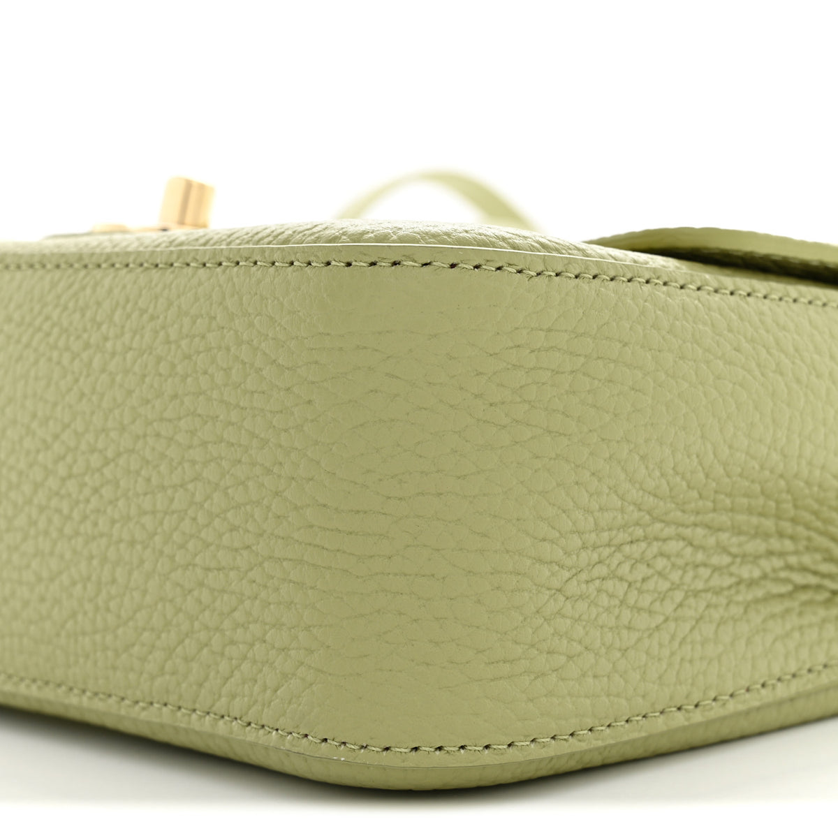 Chanel Grained Calfskin Mini Souplissimo Maxi Flap Green 10 of 11