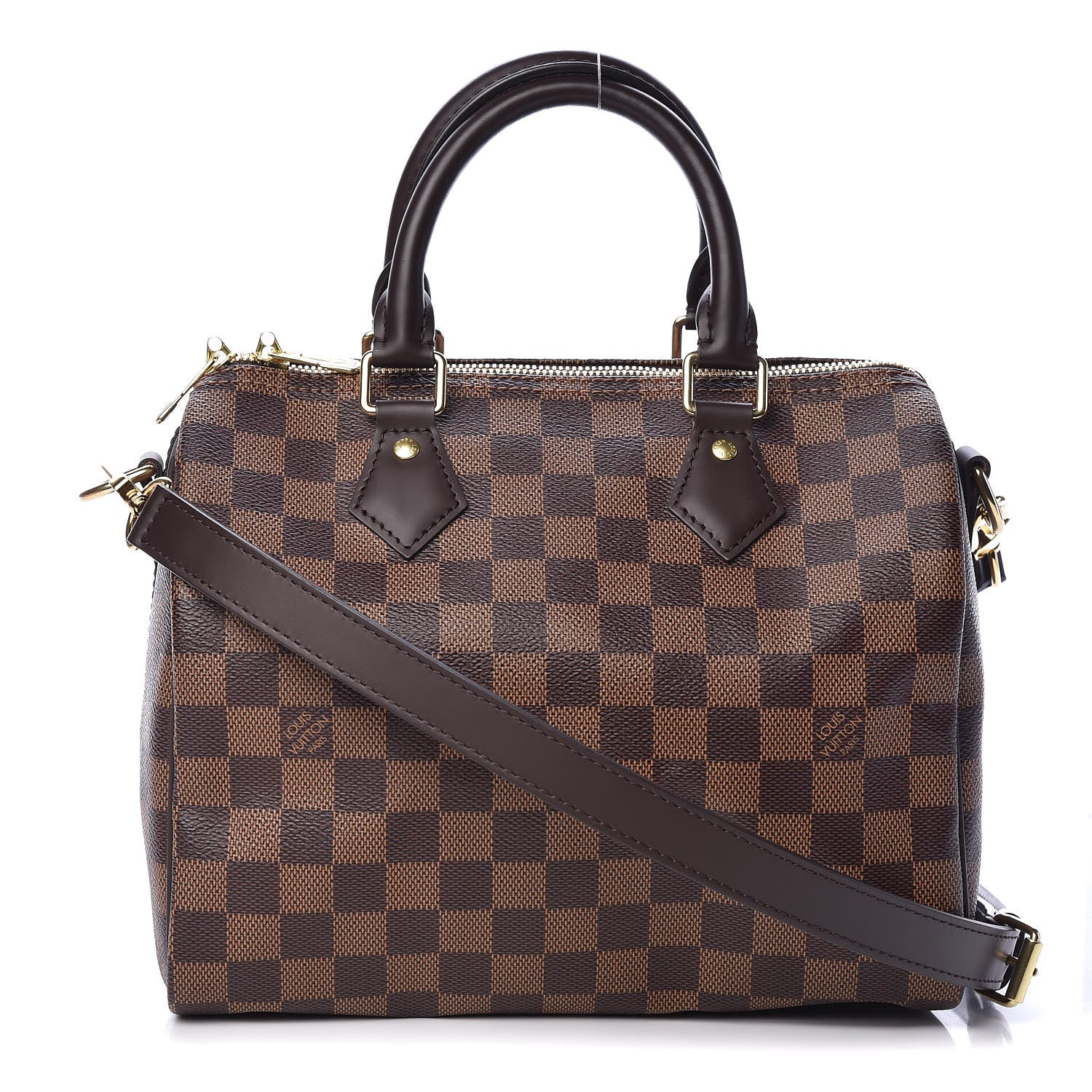 Louis Vuitton Damier Ebene Speedy Bandouliere 25 1 of 12