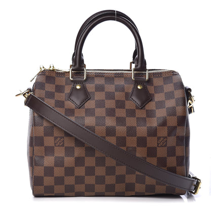 Louis Vuitton Damier Ebene Speedy Bandouliere 25 1 of 12