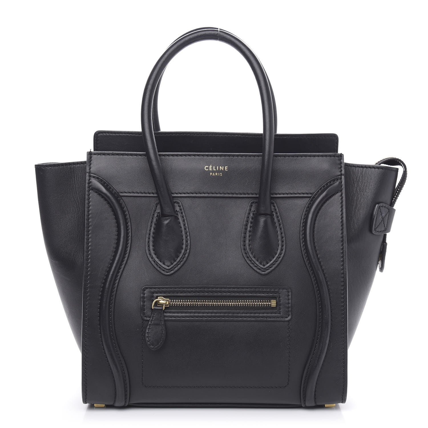 Celine Smooth Calfskin Micro Luggage Black 1 of 20