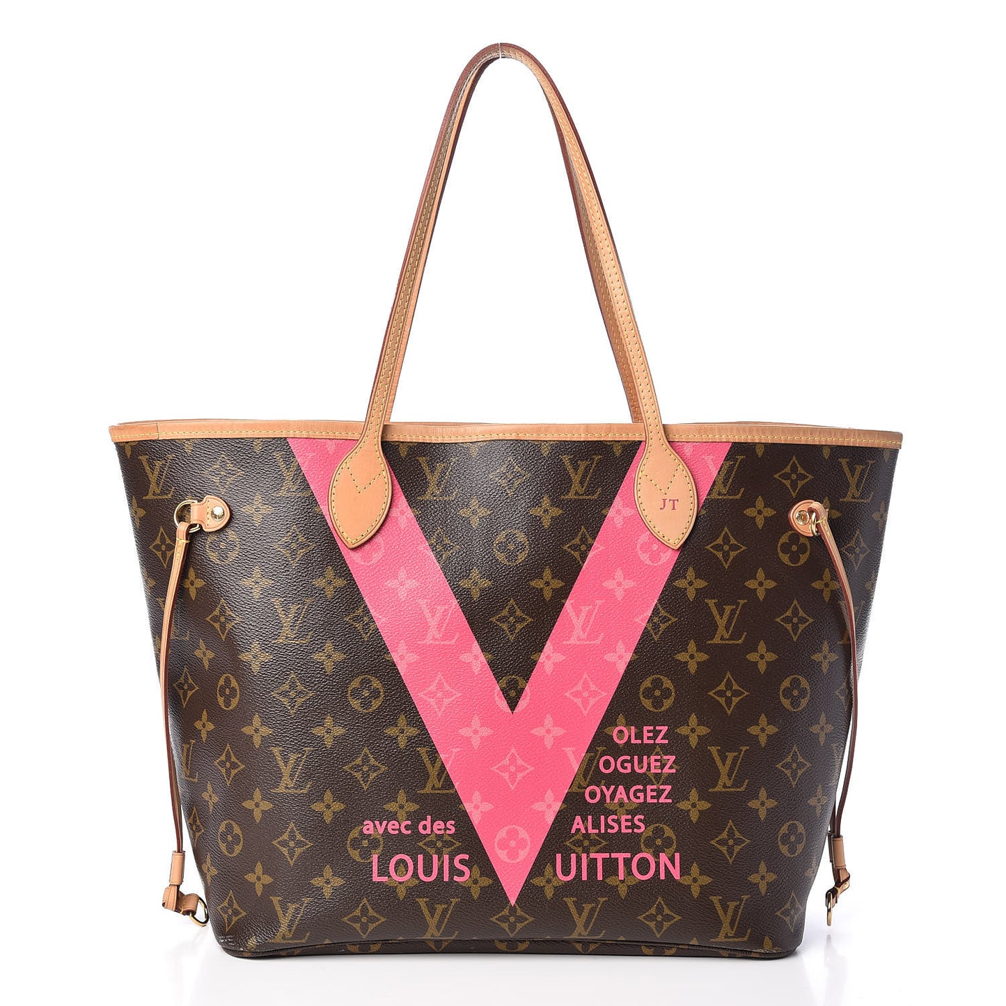 Monogram V Neverfull MM Grenade
