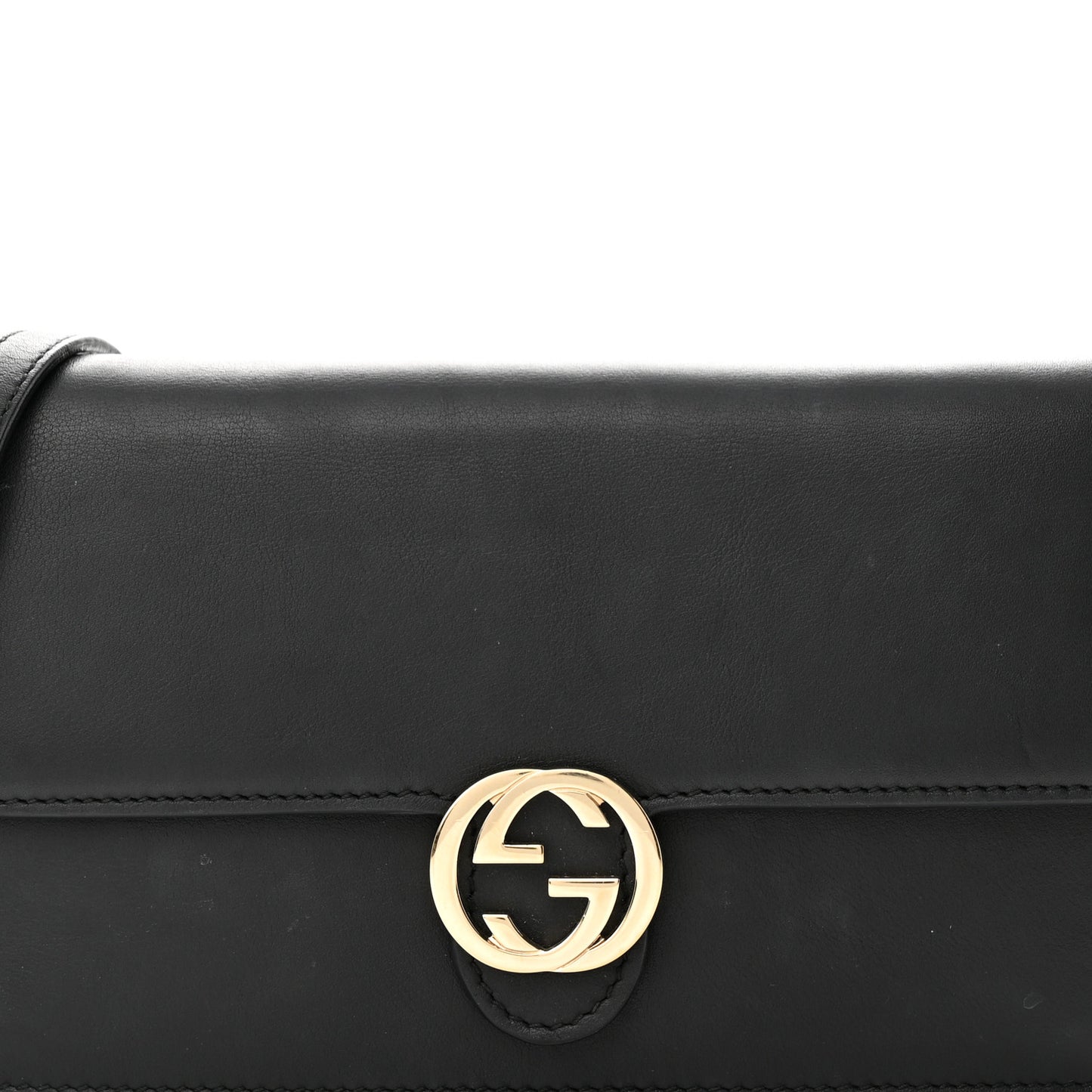 Calfskin Icon Wallet Black