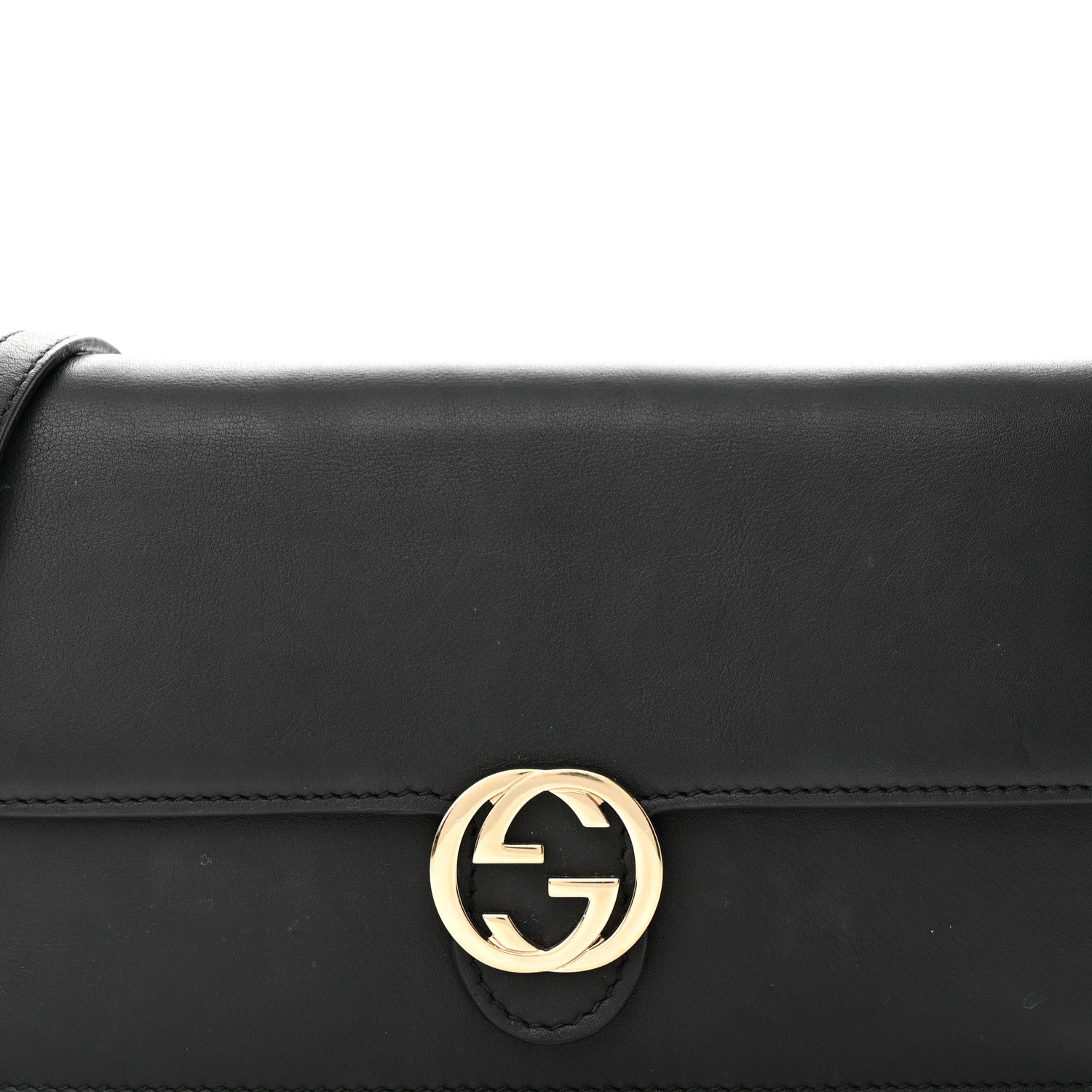 Gucci Calfskin Icon Wallet Black 7 of 9