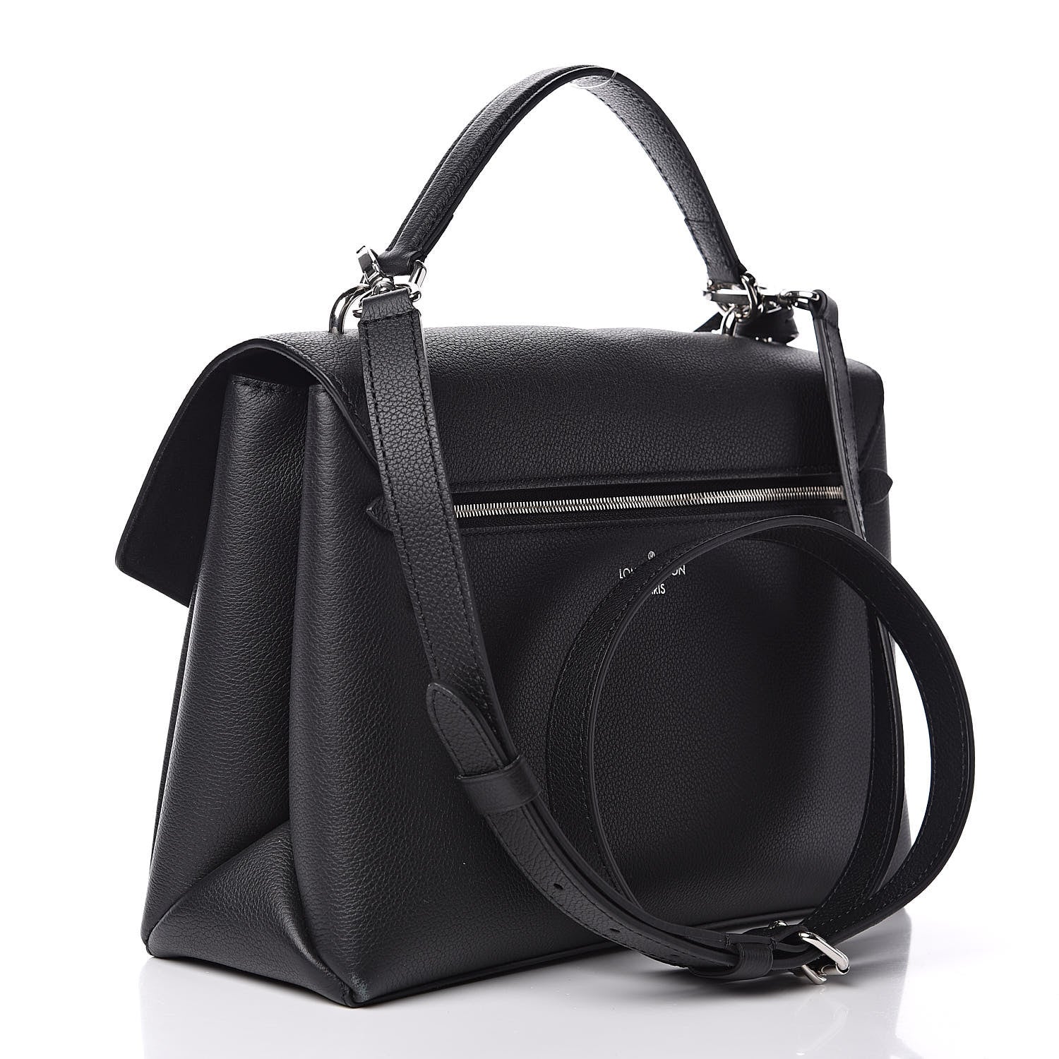 Louis Vuitton Soft Calfskin My Lockme Top Handle Black 3 of 11