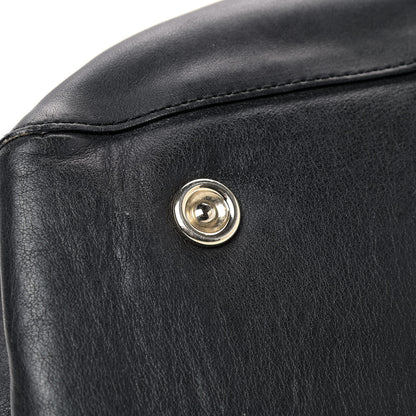 Jimmy Choo Supple Calfskin Large Radiant Hobo Black 9 of 17