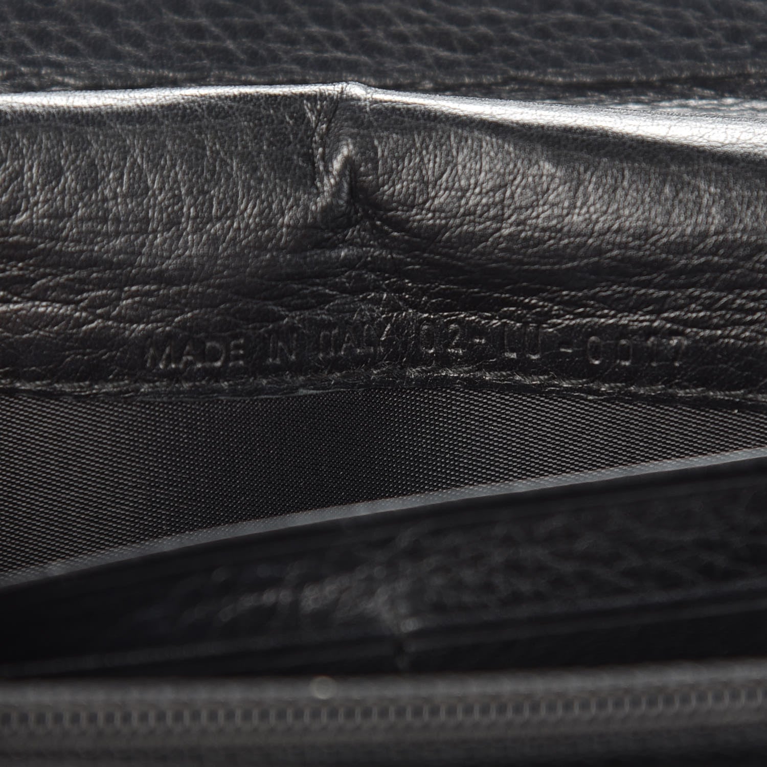Christian Dior Monogram Flap Wallet Black 7 of 7