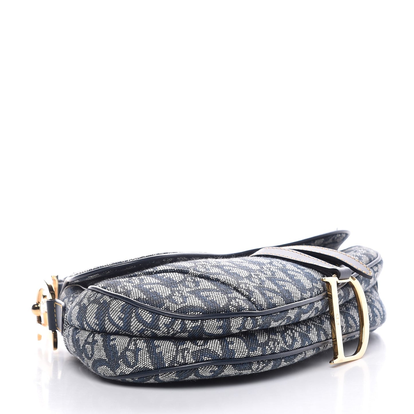 Monogram Saddle Bag Blue