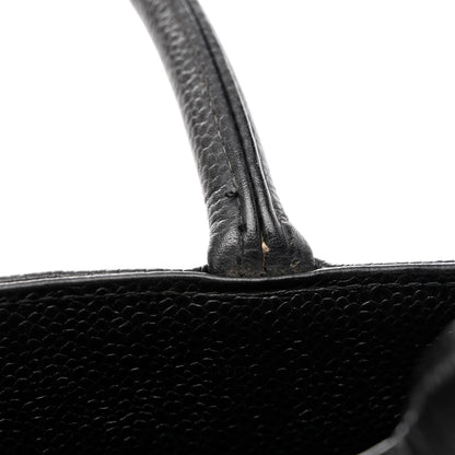Chanel Caviar Quilted Medallion Tote Black 14 of 14