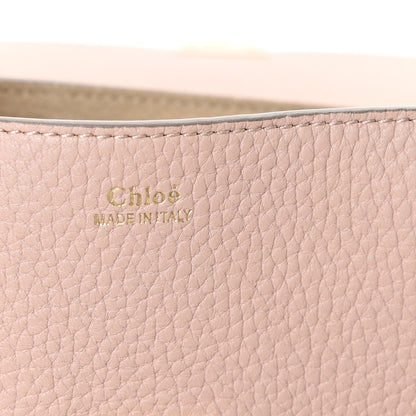 Chloe Grained Lambskin Drew Shoulder Bag Cement Pink 5 of 11