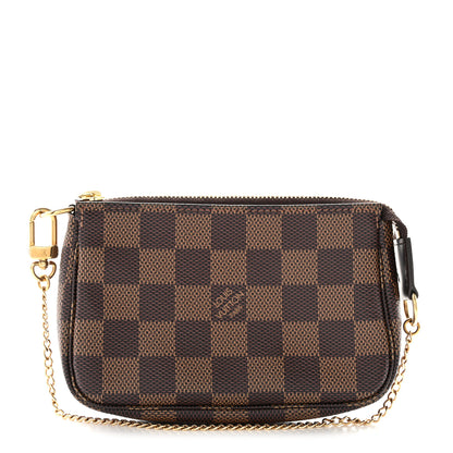Louis Vuitton Damier Ebene Mini Pochette Accessories 1 of 7