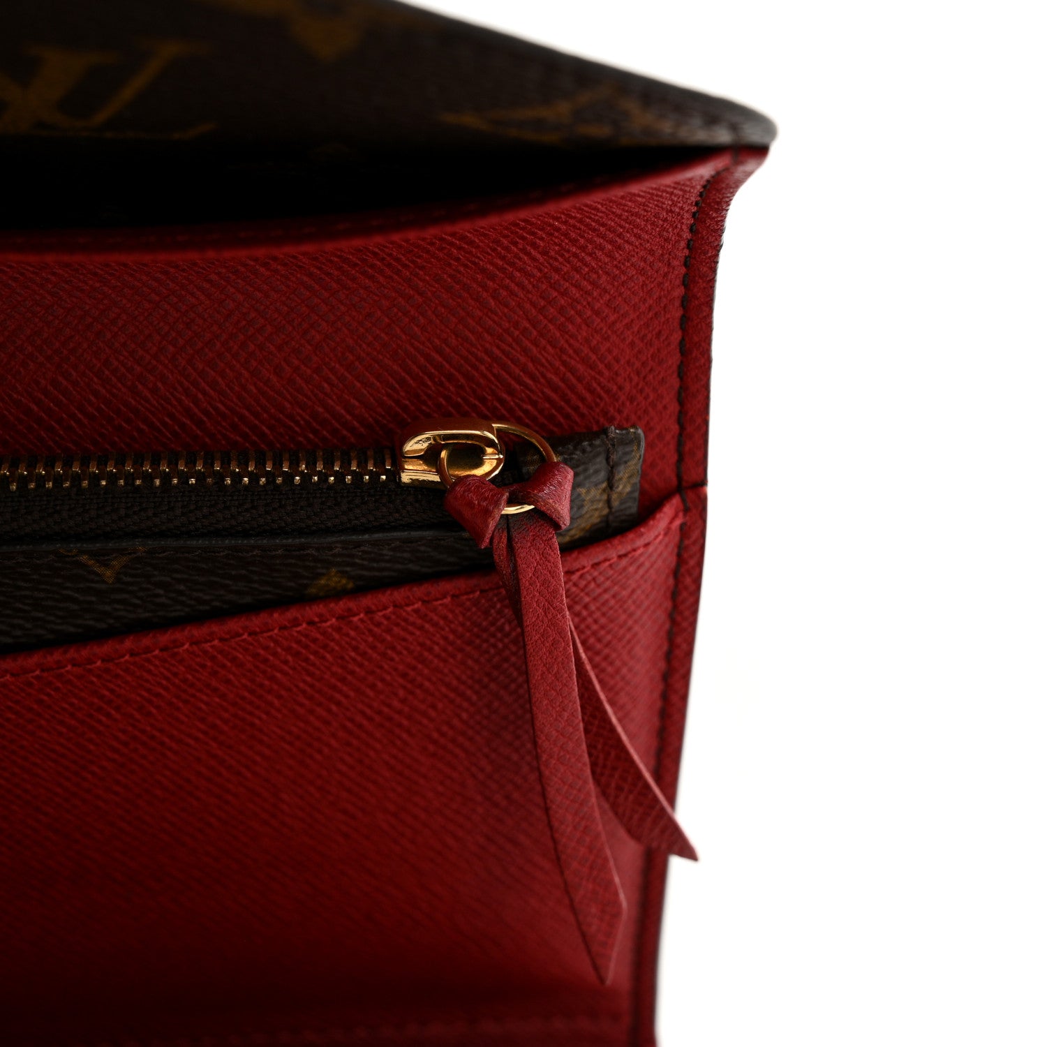 Louis Vuitton Monogram Josephine Wallet Red 13 of 14