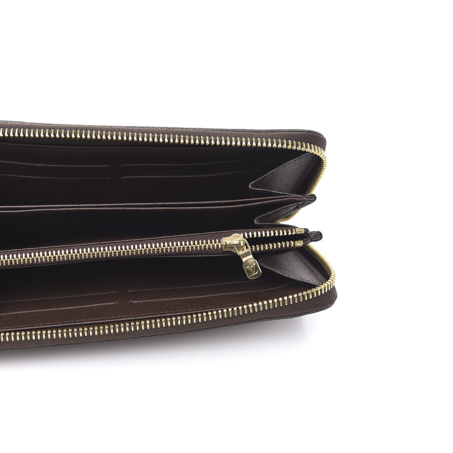 Damier Ebene Zippy Wallet