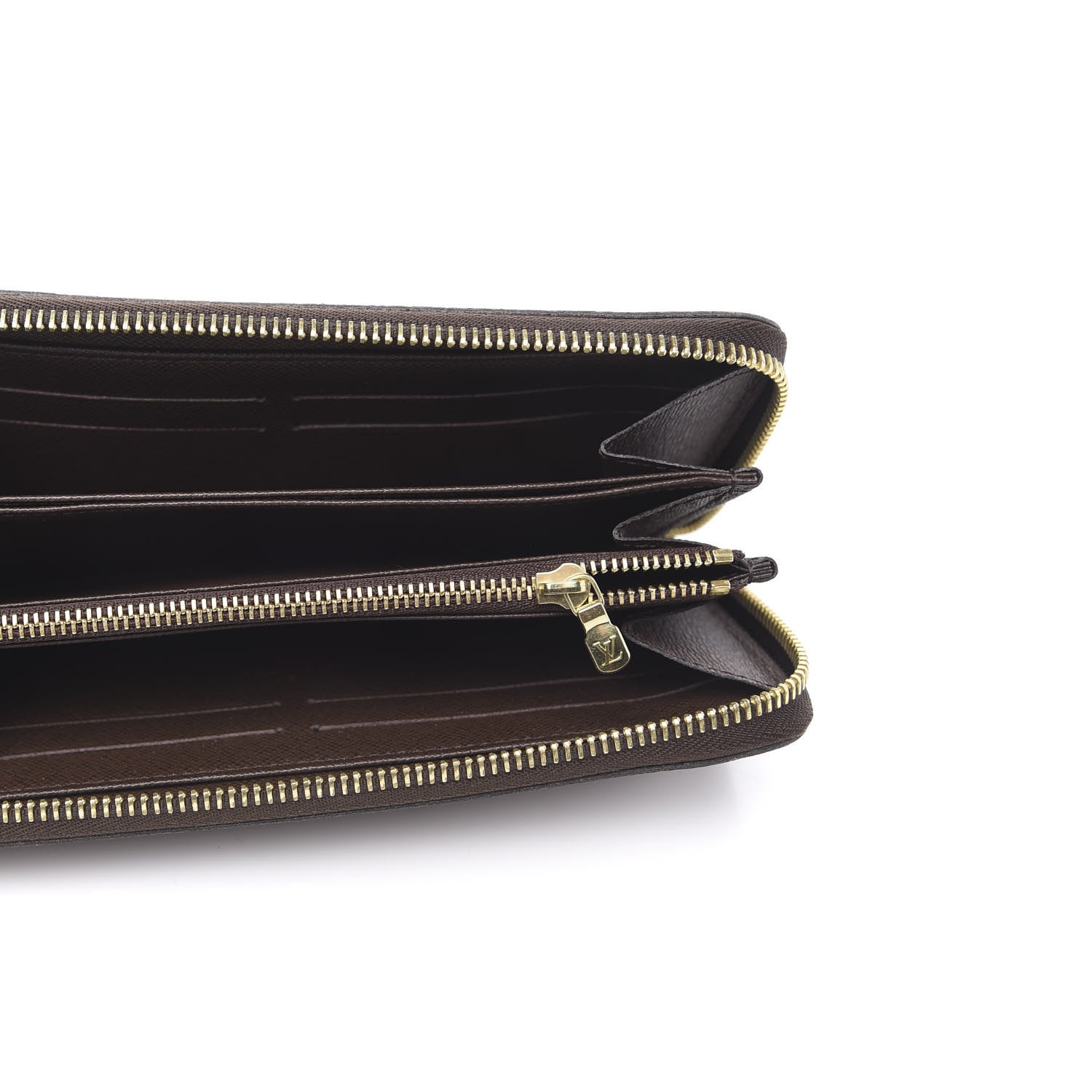 Louis Vuitton Damier Ebene Zippy Wallet 5 of 7