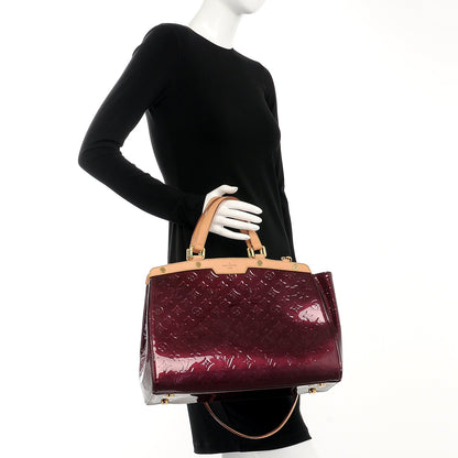 Louis Vuitton Vernis Brea GM Rouge Fauviste 3 of 9