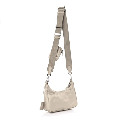Prada Nylon Re-Edition 2005 Shoulder Bag Deserto 2 of 8