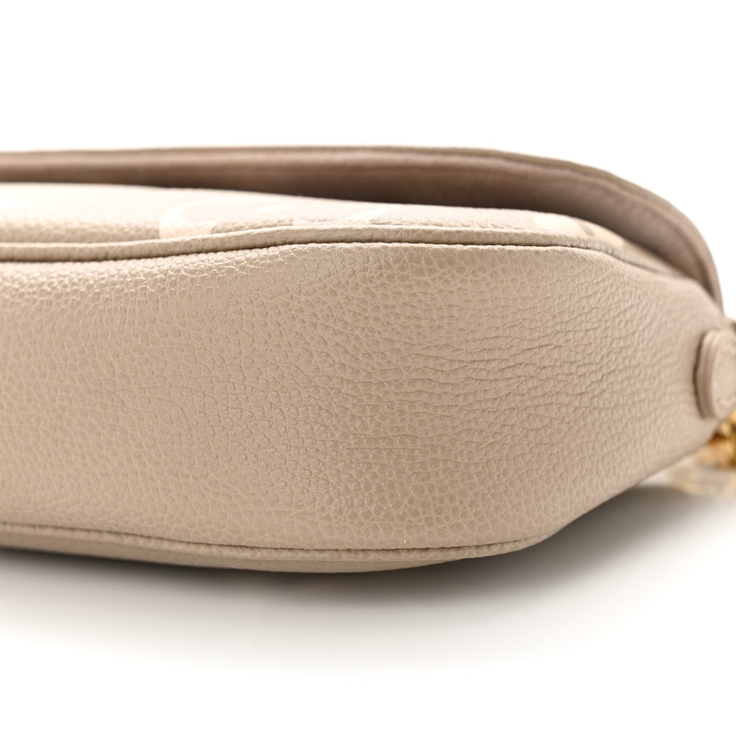 Louis Vuitton Empreinte Monogram Giant Ivy Wallet On Chain Tourterelle Creme 9 of 10