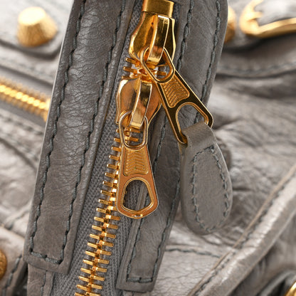 Balenciaga Agneau Giant 12 Gold Hardware Mini City Gris Pyrite 12 of 12