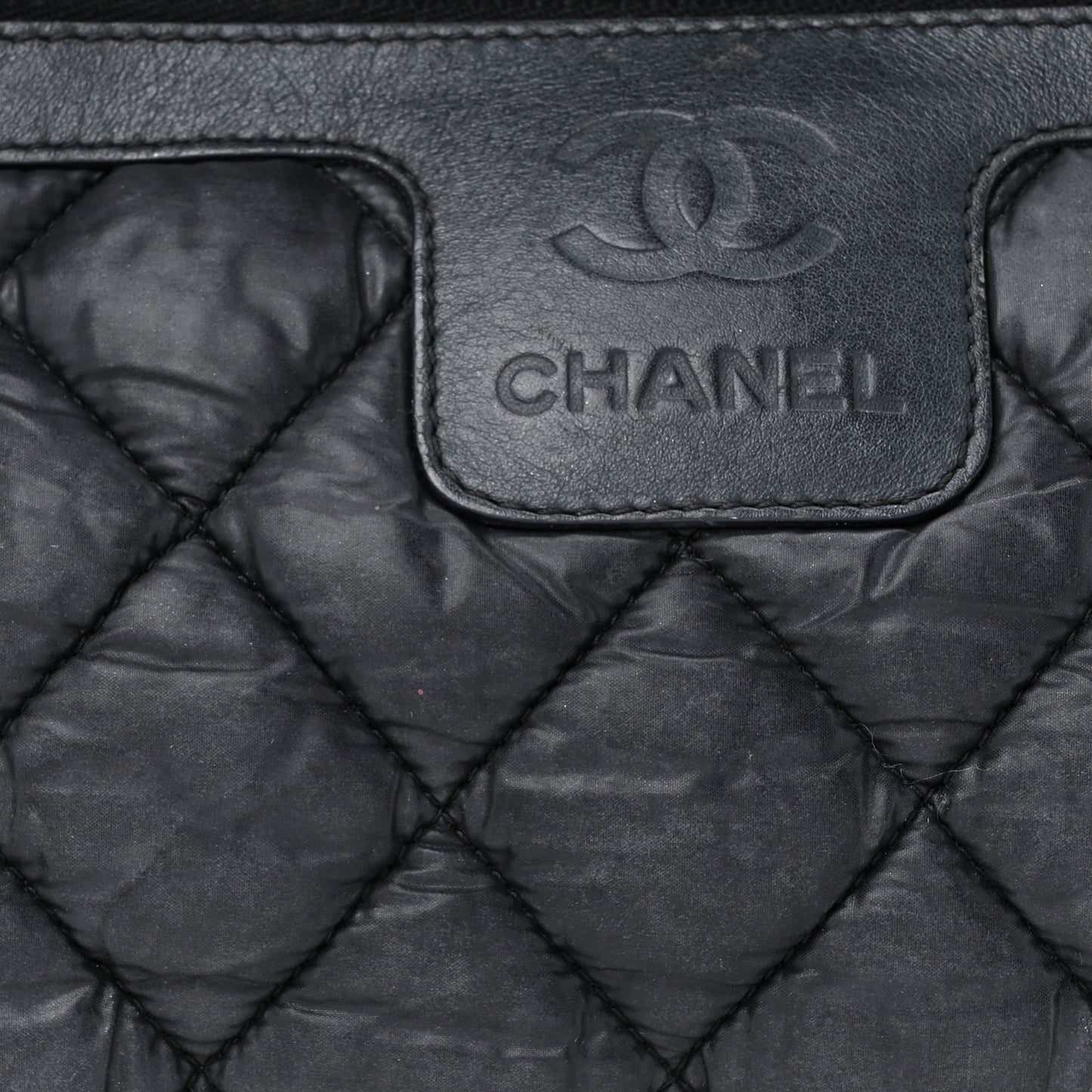 Nylon Small Coco Cocoon Messenger Bag Black
