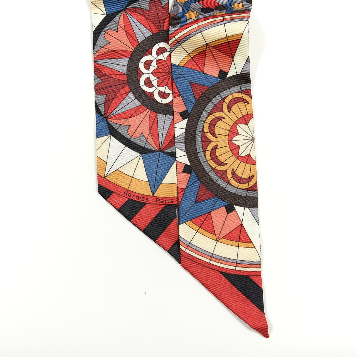 Silk Rose de Compas Twilly Black Rouge Jaune Pale