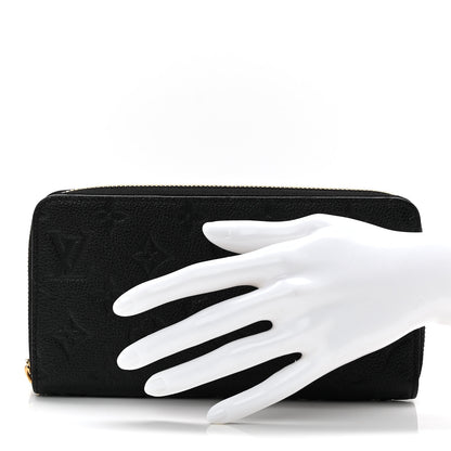 Louis Vuitton Empreinte Zippy Wallet Black 2 of 6