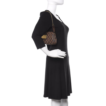 Louis Vuitton Damier Ebene Eva Clutch 2 of 10