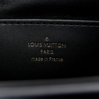 Louis Vuitton Lambskin Malletage Top Handle GO-14 MM Black Pink 7 of 10